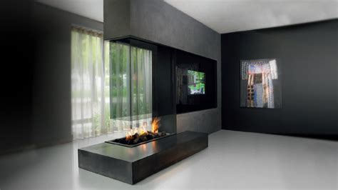 20+ Modern Double Sided Fireplace – The Urban Decor