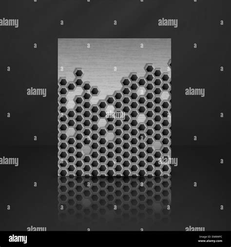 Hexagon Metal Banner Stock Vector Image & Art - Alamy