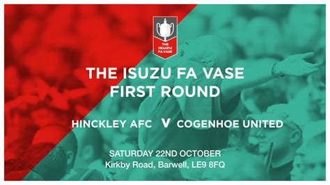 FA Vase first round draw - Hinckley AFC Official