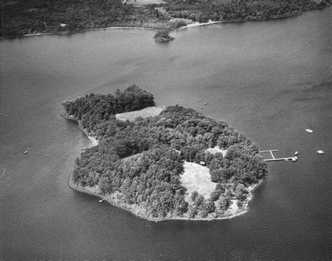 Androscoggin aerial 1962 - Camp Androscoggin