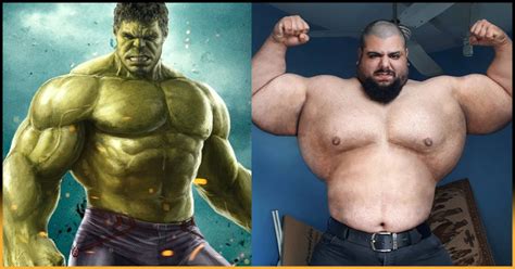 Here Is What This Iranian Hulk Eats To Look Like The Super Hero Hulk