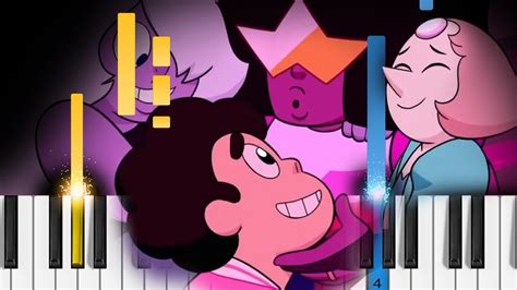 True Kinda Love - Steven Universe: The Movie - EASY Piano Tutorial - YouTube