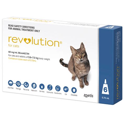 Revolution Topical Solution for Cats, 5.1-15 lbs – 1 Pipette – Pets Home