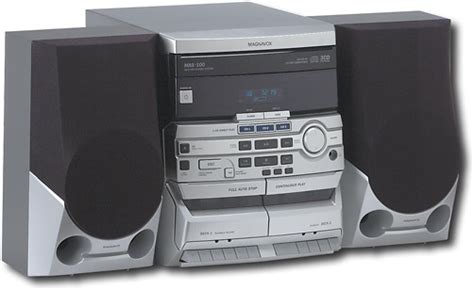 Best Buy: Magnavox 3-CD Changer Stereo Shelf System MAS10037