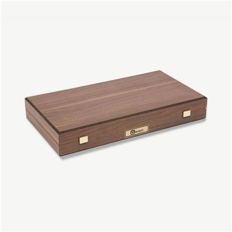 Walnut Veneer Backgammon Set - Uber Games