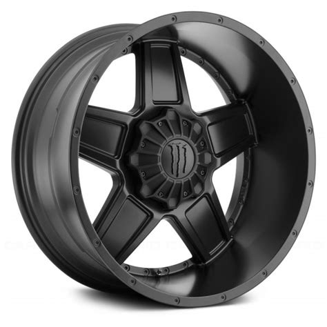 MONSTER ENERGY® 543B Wheels - Satin Black Rims