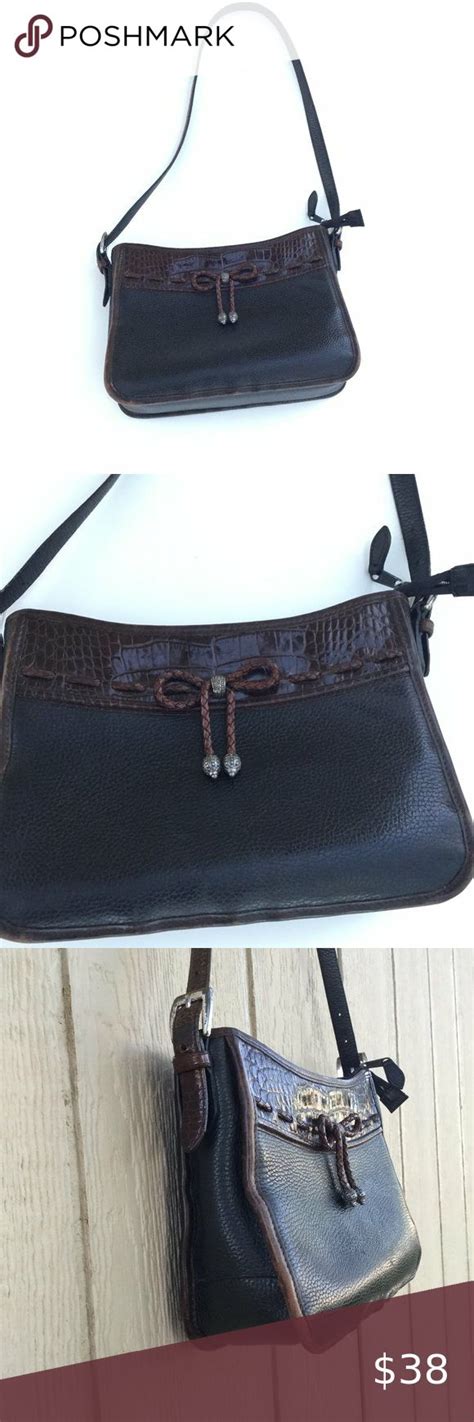 Brighton Vintage Leather Purse Handbag 7" X 10" | Purses and handbags ...