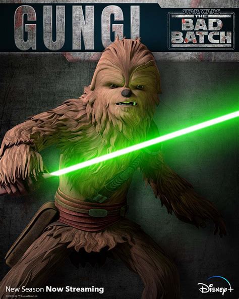 Battle of the Wookiee Padawans! Gungi vs Burryaga - Battles - Comic Vine