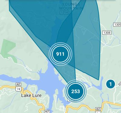 Duke Energy Power Outage - Sunday, May 14, 2023 | Lake Lure North Carolina