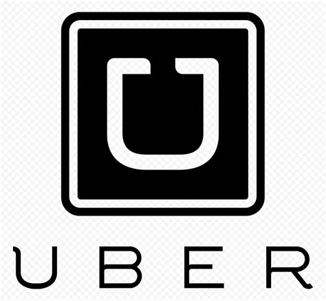 Uber Taxi Black Logo PNG | Citypng