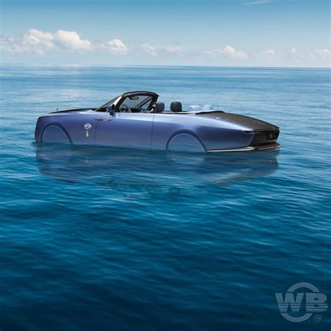 Beyonce and Jay Z's New Rolls-Royce Boat Tail Goes Swimming in Amphibious Render - autoevolution