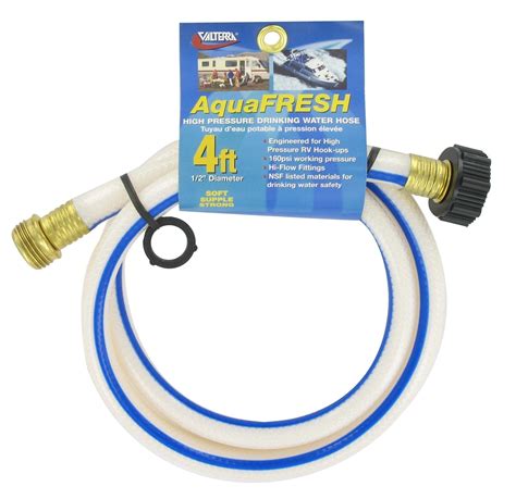 Drinking Water Utility Hose, 1/2″ X 4′, White - Valterra.com | Valterra.com