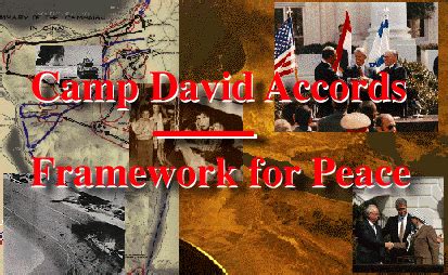 Camp David Accords -- Framework for Peace