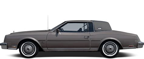 Buick Riviera 1979-1985 Dimensions Side View