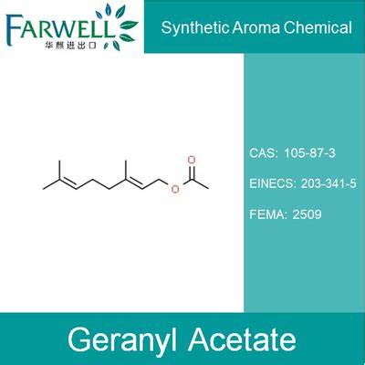 Geranyl Acetate - Buy Geranyl Acetate, 105-87-3, Geranyl ethanoate Product on Fuzhou Farwell ...