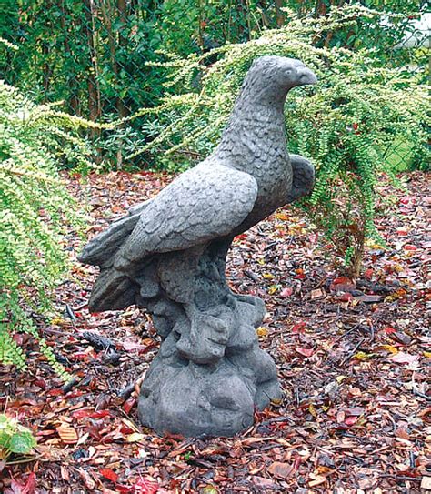 Falcon Stone Statue | Garden Ornamnents