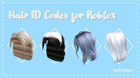 Roblox Hair Id Codes Black / Rhs Hair Codes Roblox | Robux Generator ...