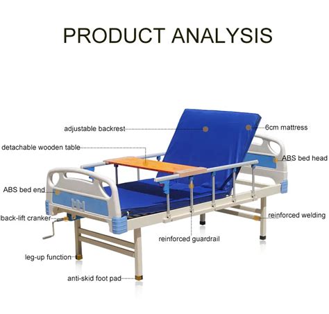 Hospital Bed Dimensions Appliances Manual Single Crank Medical Bed Used ...