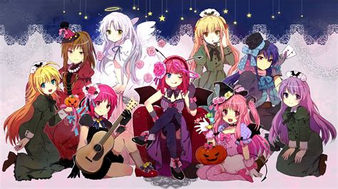 Download Christmas Anime Pfp Of Angel Beats Cast Wallpaper | Wallpapers.com