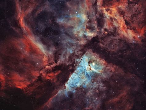 My 5 hour exposure of the Carina Nebula taken from my backyard # ...