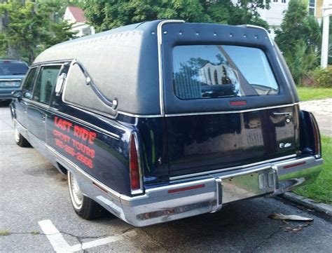 Customized 1994 Cadillac Fleetwood hearse for sale