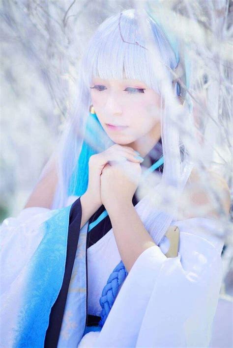 Yuki-onna :.* 陰陽師 雪女 *.: (Onmyouji) cosplay by Luffy 😍👌 | Anime Amino