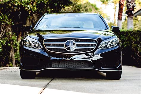 Free picture: black, Mercedes Benz, sedan, car, coupe