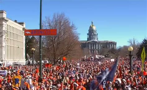 Denver Broncos Parade Route 2016