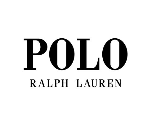 polo Ralph lauren marca logo nombre negro símbolo ropa diseño icono ...