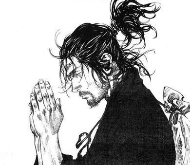 Why was Musashi praying for on this Panel? : r/vagabondmanga