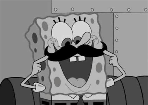 Mustache! | Spongebob, Character, Cartoon