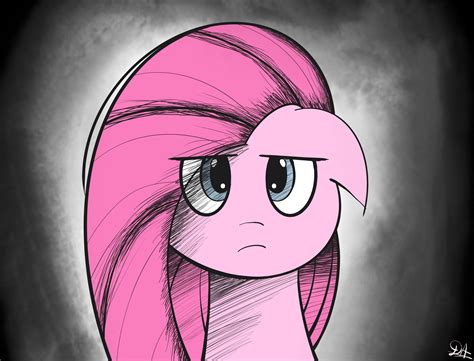 Serious Pinkamena [MLP FanArt] by DrawAlaverr on Newgrounds