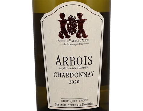 Arbois Chardonnay, Fruitière Vinicole d'Arbois 2019