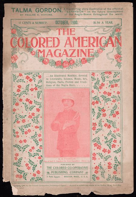 October 1900 (Vol. 1, No. 5) – The Digital Colored American Magazine