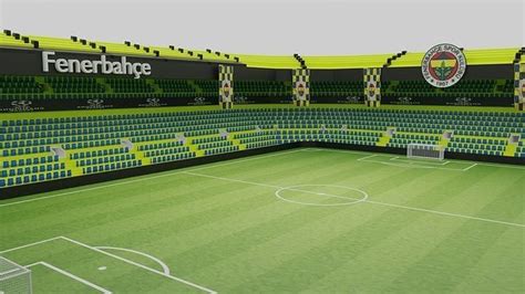 3D model Fenerbahce Football Stadium VR / AR / low-poly | CGTrader