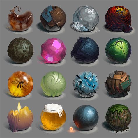 Material study by AlexeyRudikov on DeviantArt