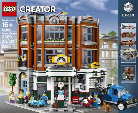 The LEGO Creator Expert Corner Garage (10264) Is Our Next Modular Set