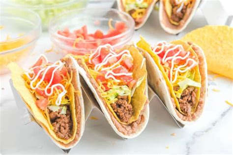 Taco Bell Double Decker Taco - CopyKat Recipes