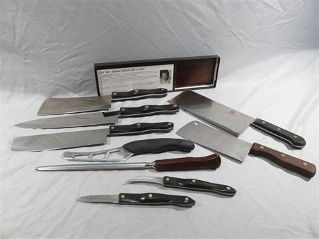 Transitional Design Online Auctions - Cutco / Martin Yan / Washington Forge Knives