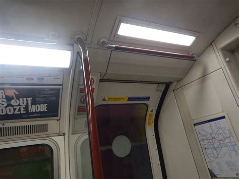 Bakerloo Line Train With New Lighting « The Anonymous Widower