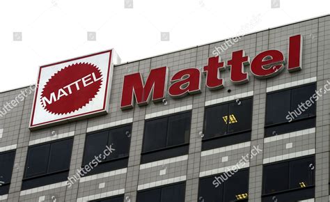 Mattel Company Logo On Headquarters Building Editorial Stock Photo ...