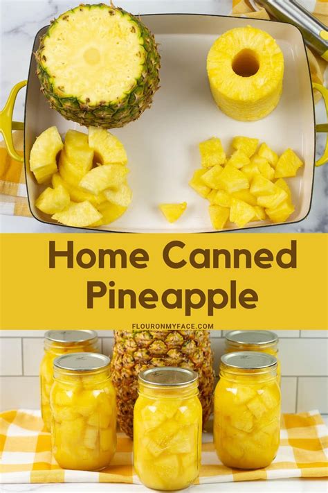 Canning Pineapple, Pineapple Syrup, Pineapple Recipes, Frozen Pineapple, Pineapple Vinegar, Easy ...