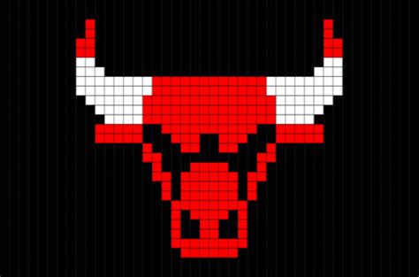 Bull Skull Pixel Art