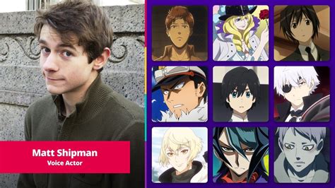 Happy birthday 🎈🎁🎂🎉 Voice Actor: Matt Shipman | Shipman, Anime guys ...