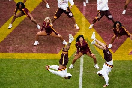 Washington Commanders Marching Band Performs Before Editorial Stock ...