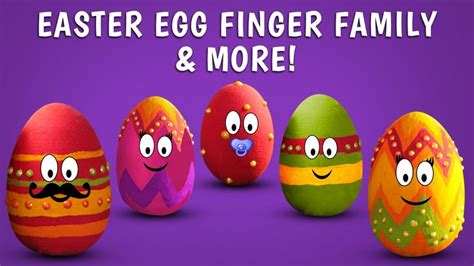 Easter Eggs Finger Family Collection | Top 10 Finger Family Collection | Easter Finger Family ...