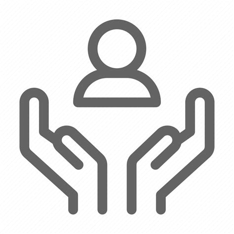 Care, charity, hand, support icon - Download on Iconfinder