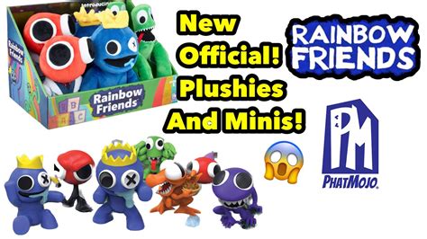 New Official Rainbow Friends Plushies and Mystery Minis Coming Soon by PhatMojo!!! - YouTube