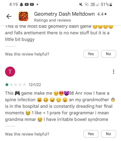 geometry dash review : r/youngpeoplegoogleplay