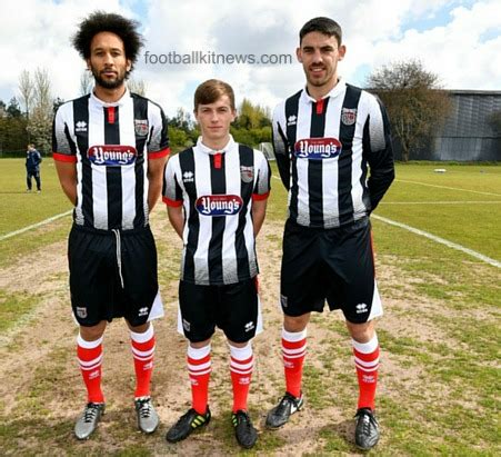 New Grimsby Town Kit 2016/17- GTFC Errea Home Shirt 16-17 | Football Kit News